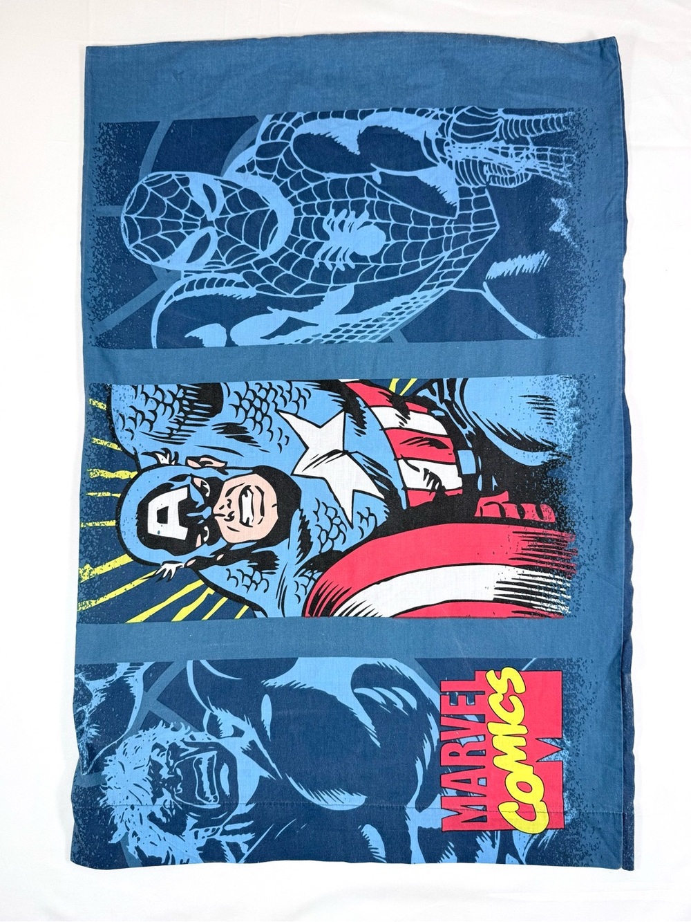 MARVEL Boys Superhero Pillowcase Spider Man‎ Captain America Thor Iron Man Hulk